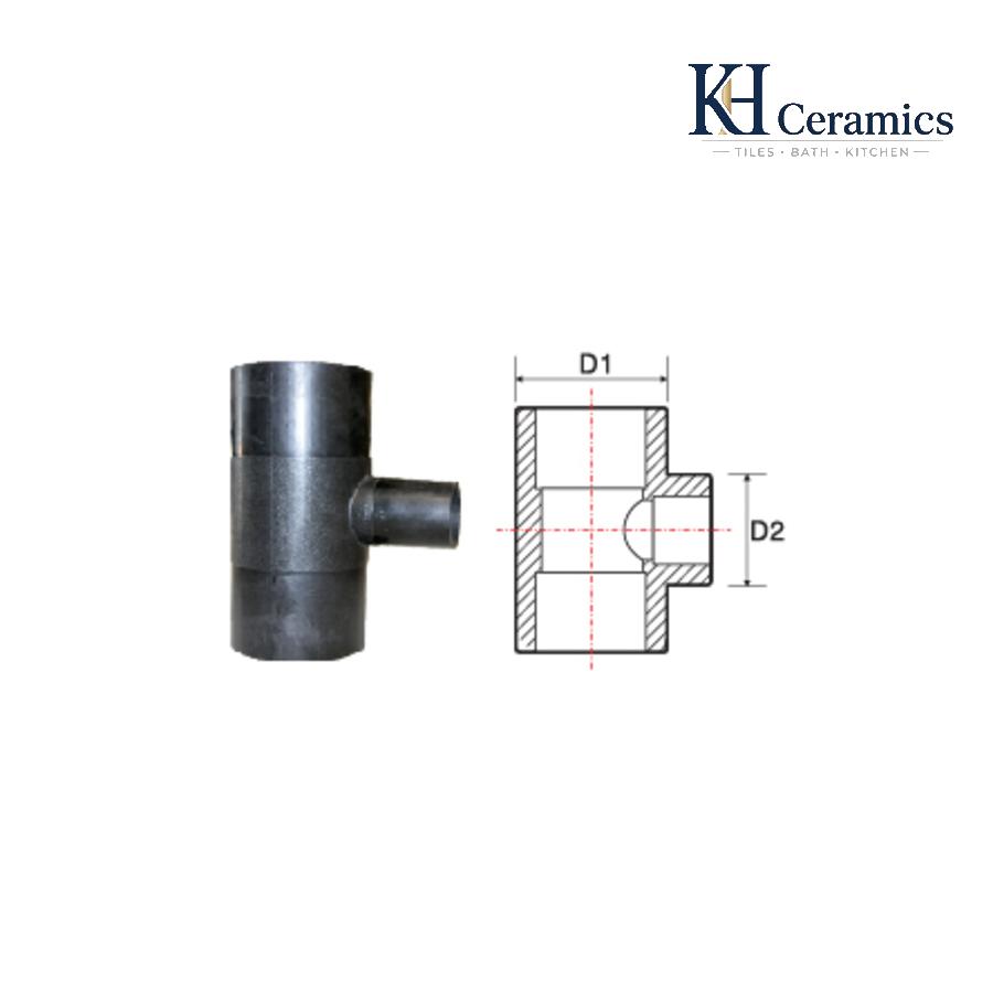 Phụ kiện HDPE – Tê thu 90° / Tees 90° reduced