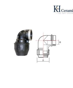 Phụ kiện HDPE – Cút 90° ren trong / Elbow 90° Femade thread