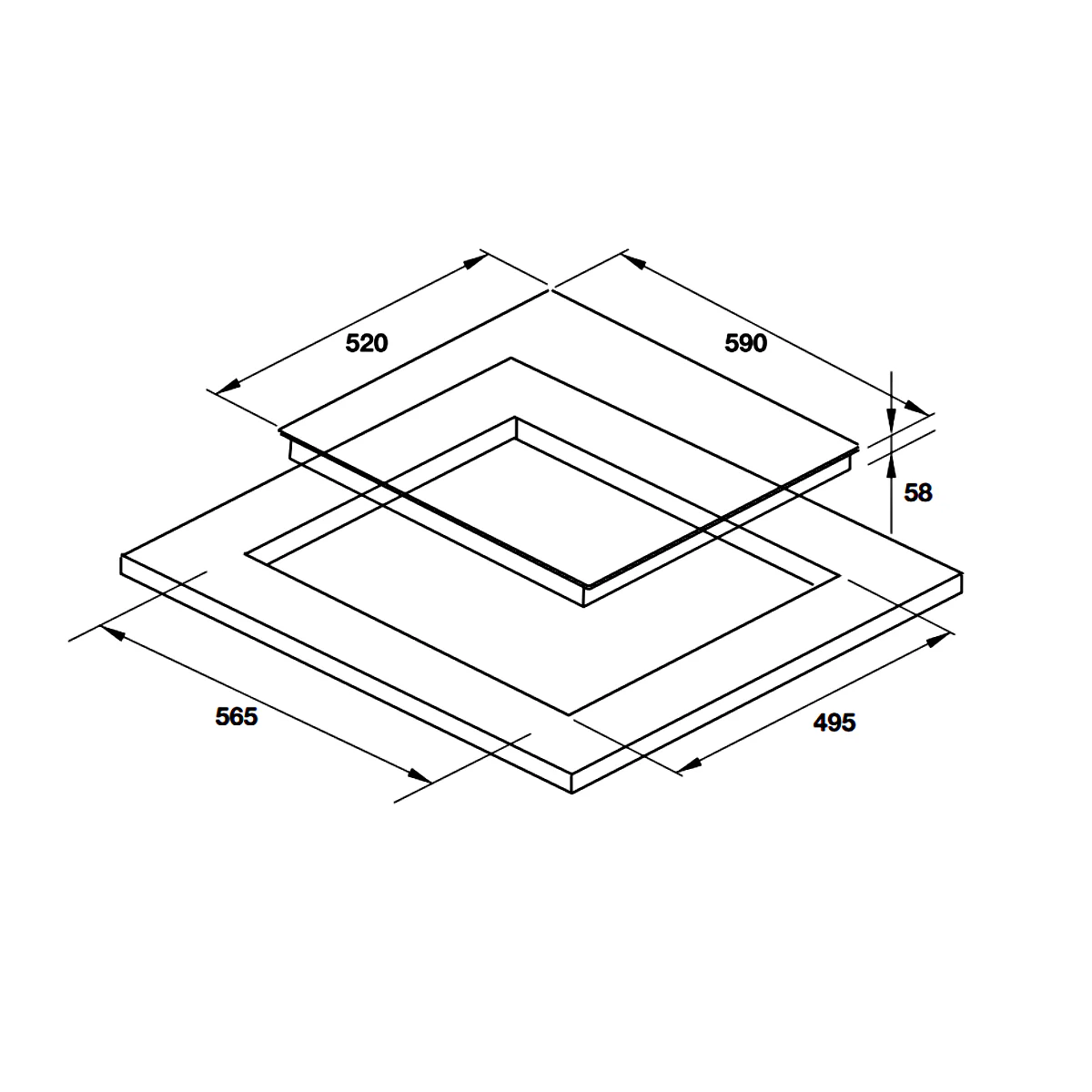 Bếp từ 3 vùng nấu Hafele HC-I603B - Ảnh 2