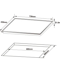 Alternative view of Bếp từ 2 vùng nấu Hafele HC-I7323B