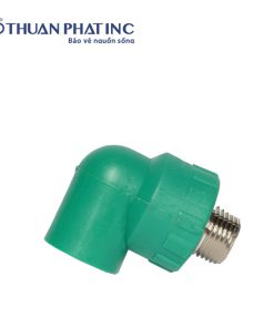 Cút 90 độ ren ngoài PPR
