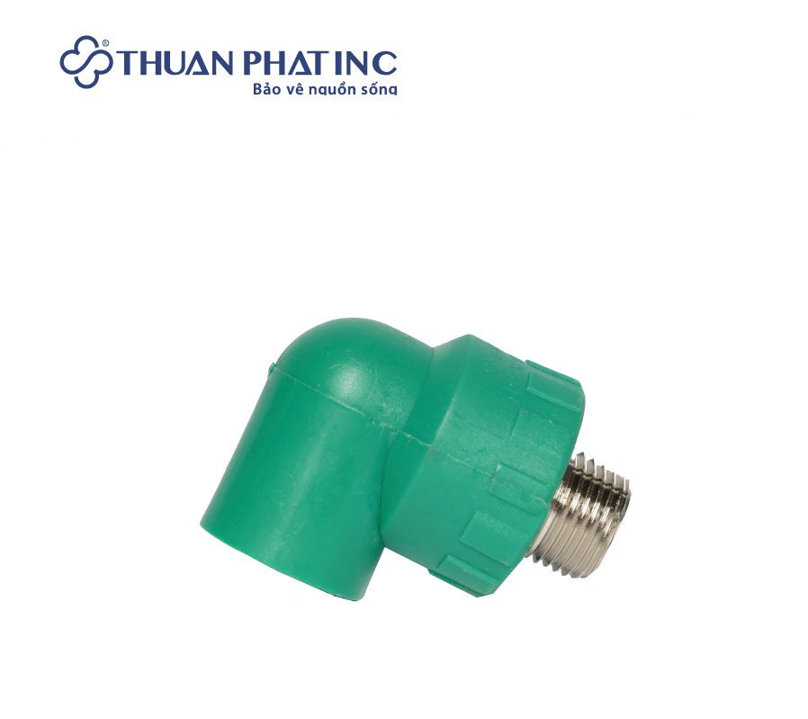 Cút 90 độ ren ngoài PPR