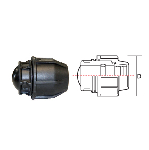 Phụ kiện HDPE – Nắp bịt / End Caps