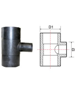 Phụ kiện HDPE – Tê thu 90° / Tees 90° reduced