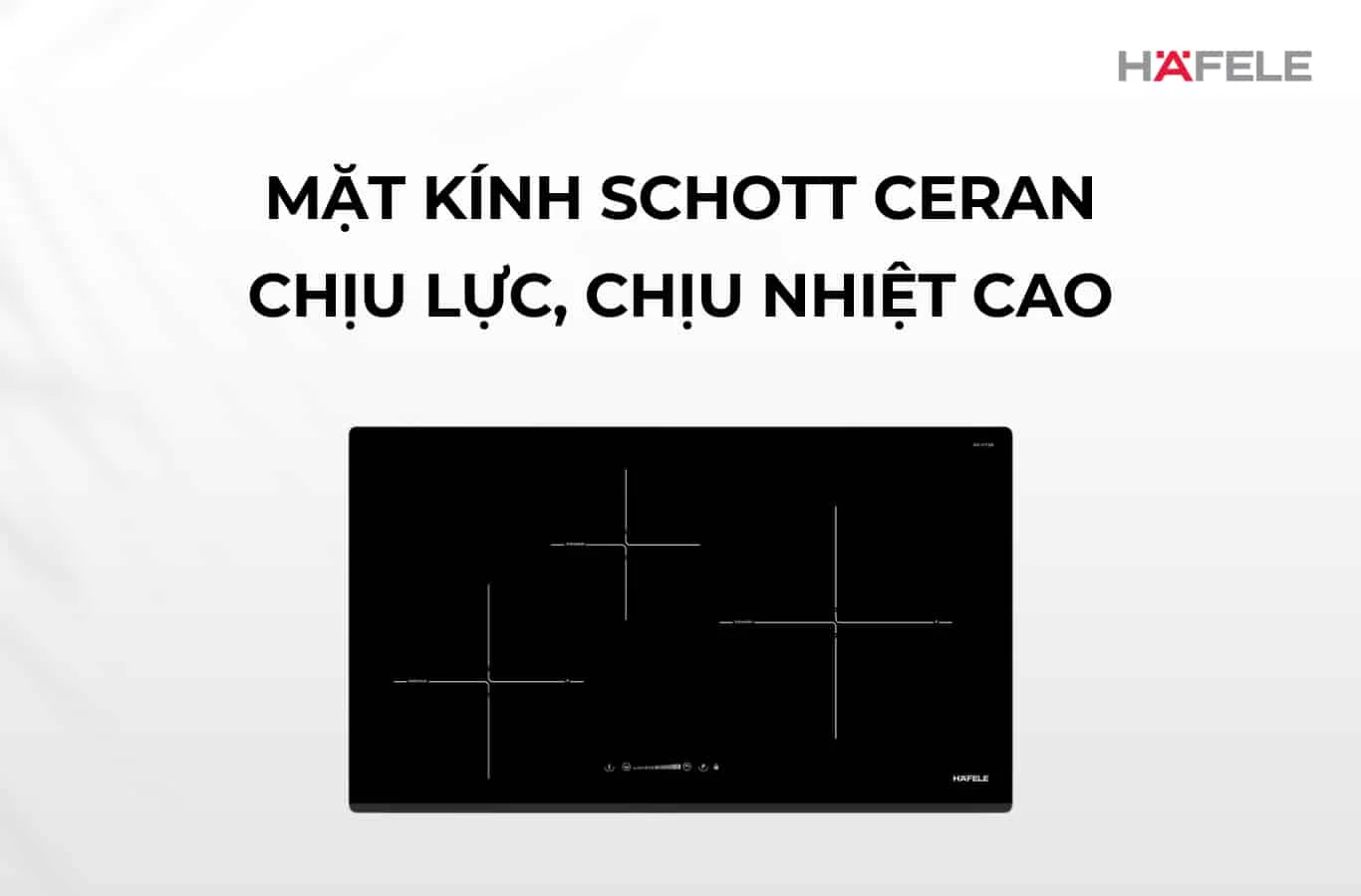 Bếp từ 3 vùng nấu Hafele HC-I773D - Ảnh 2