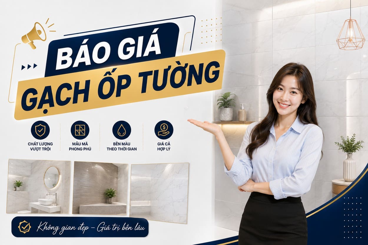 Báo giá gạch ốp tường