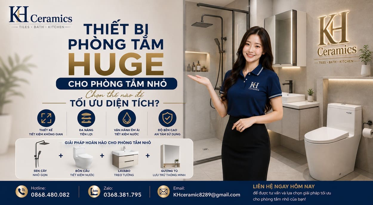 Thiết bị phòng tắm HUGE