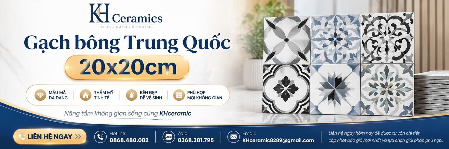 Gạch bông Trung Quốc 20x20cm FG2154