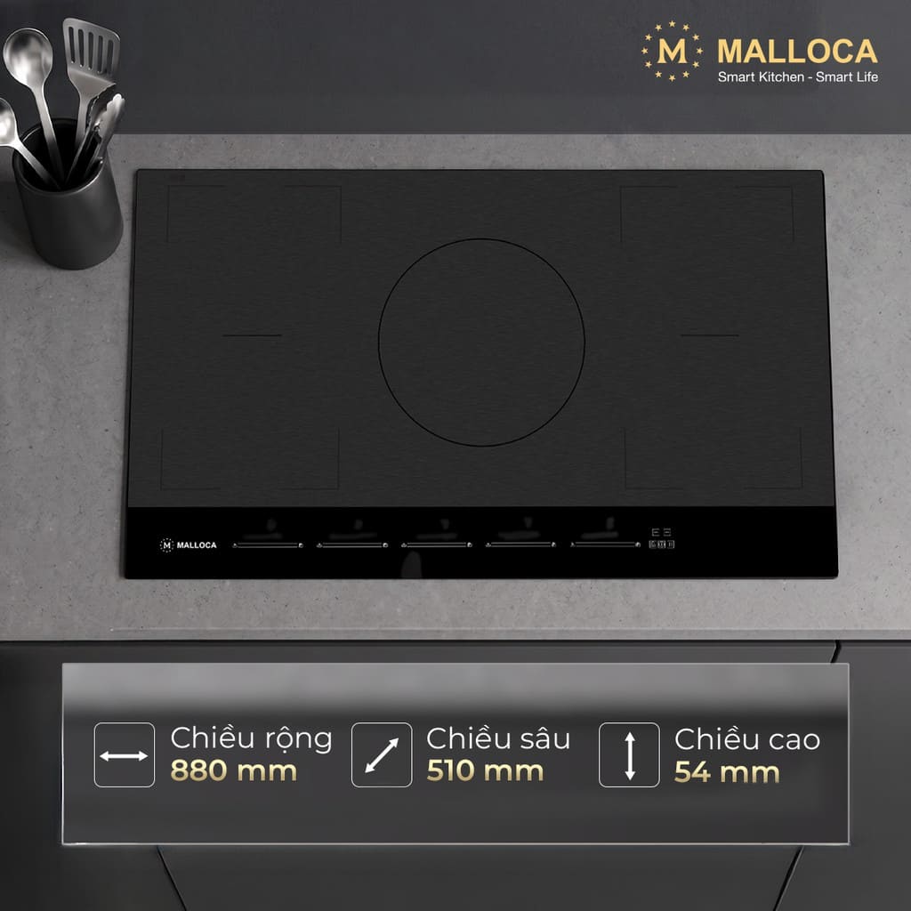 Bếp từ Malloca SKYLUX MH885 - Ảnh 3