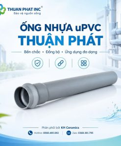 Ống u.PVC nong gioăng Thuận Phát