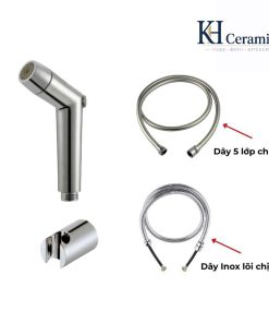 Bộ vòi xịt vệ sinh chịu áp chống xoắn T2302.03