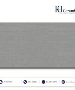 Gạch Roma Antica 60x120cm màu đen Matt