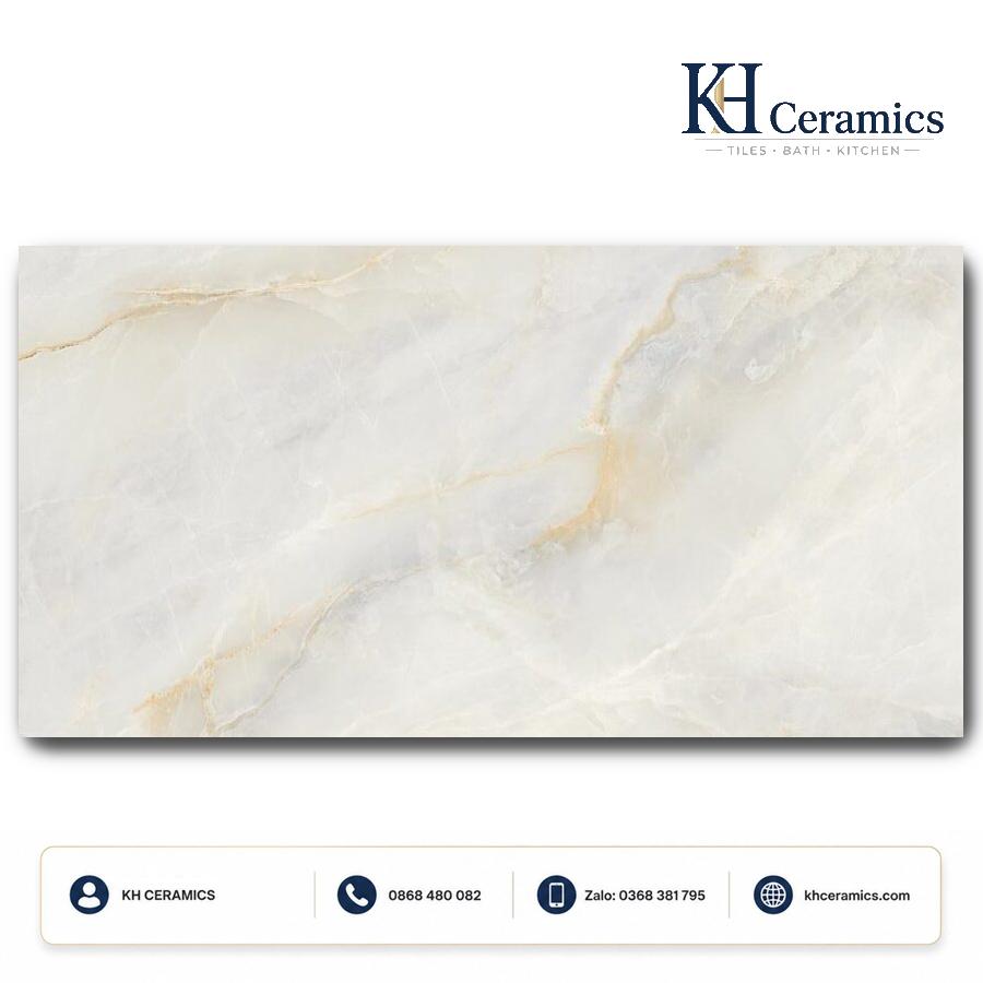 Gạch Onice Roman 40x80cm màu vàng