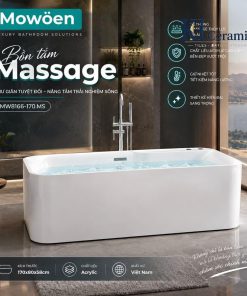 Bồn tắm Massage Mowoen MW8166-170.MS
