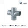 Tứ chạc cong 88° uPVC ISO