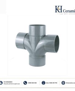 Tứ chạc cong 88° uPVC ISO