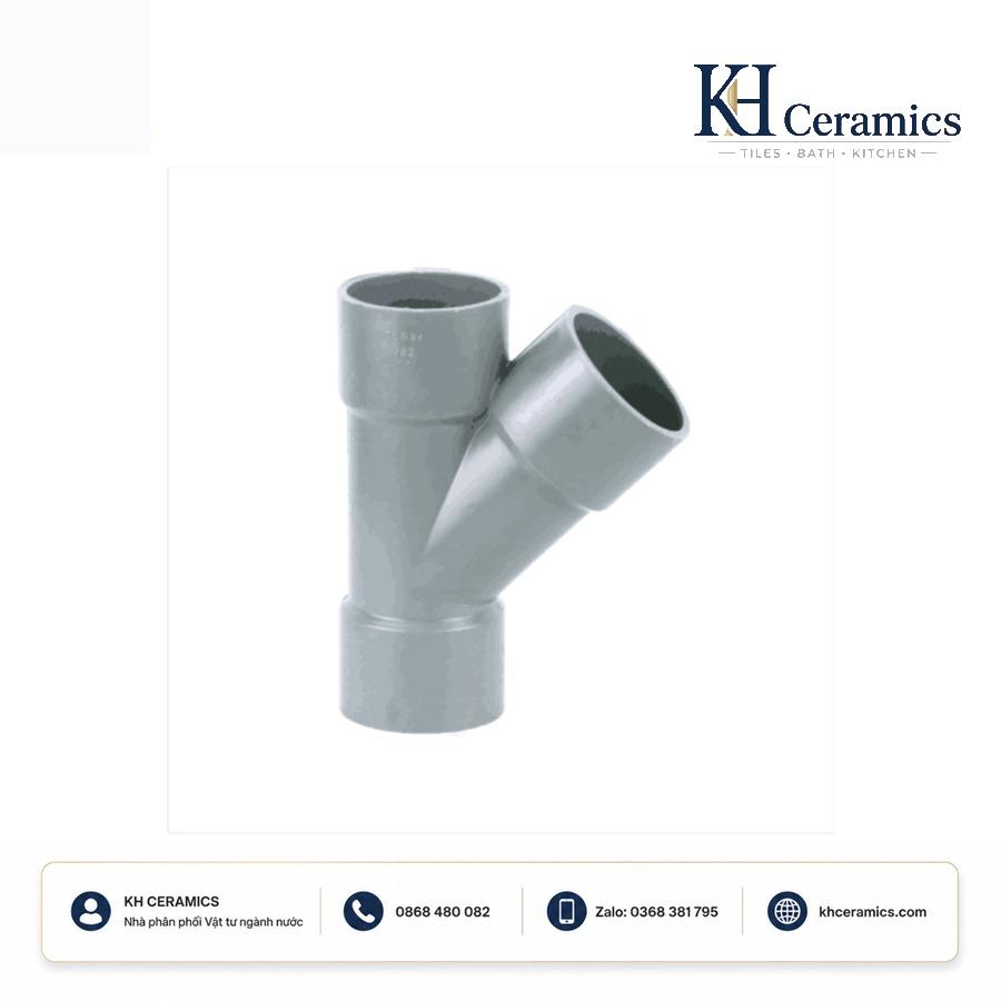 Ba chạc 45° uPVC ISO