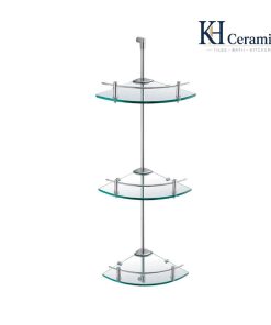Kệ kính 3 tầng góc HEGII HMP891-09-6